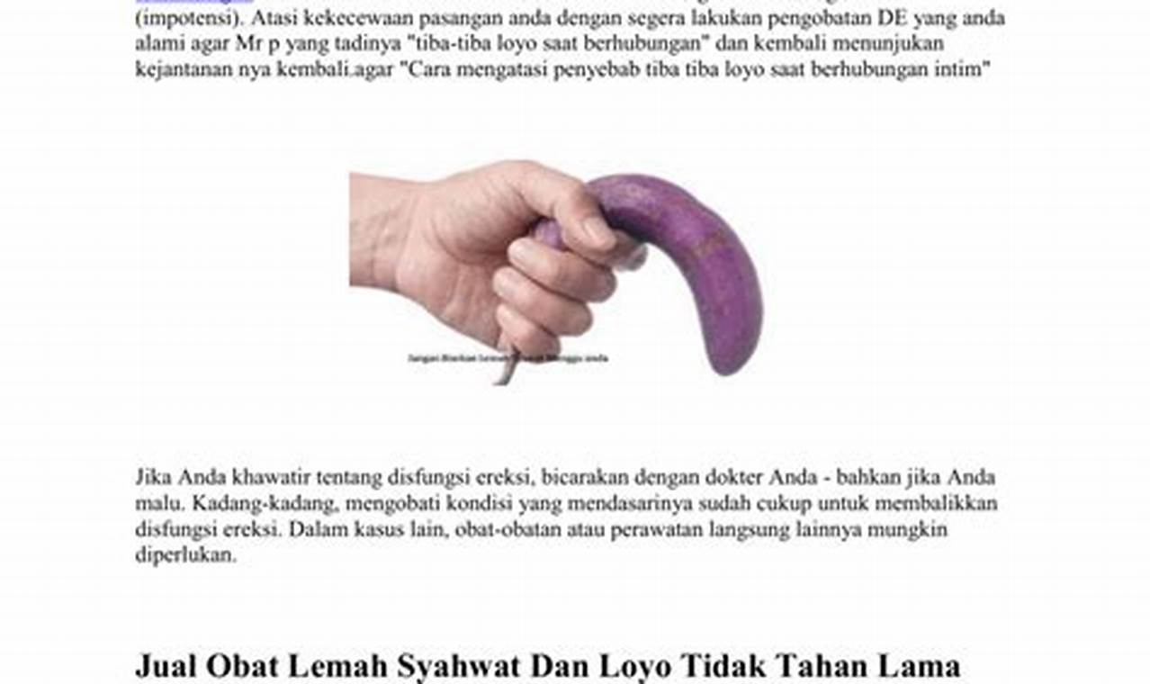 Cara Mengatasi Loyo Saat Berhubungan Dengan Pasangan Cara Mengatasi Loyo Saat Berhubungan Dengan Pasangan